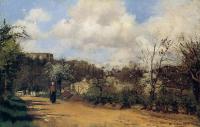 Pissarro, Camille - Springtime in Louveciennes